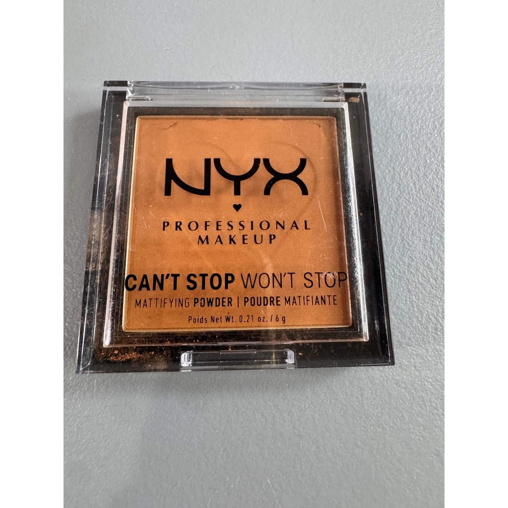 NYX Can't Stop Won't Stop‎ Mattifying Powder Women Mocha Good CSWSM08 Matte 6g